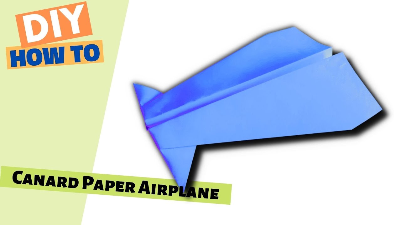 Canard Paper Airplane | Origami Paper Planes - YouTube