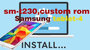 SM-T230 custom rom || 4.4 TO update Android 7.1 || full guideline youtube not working fix