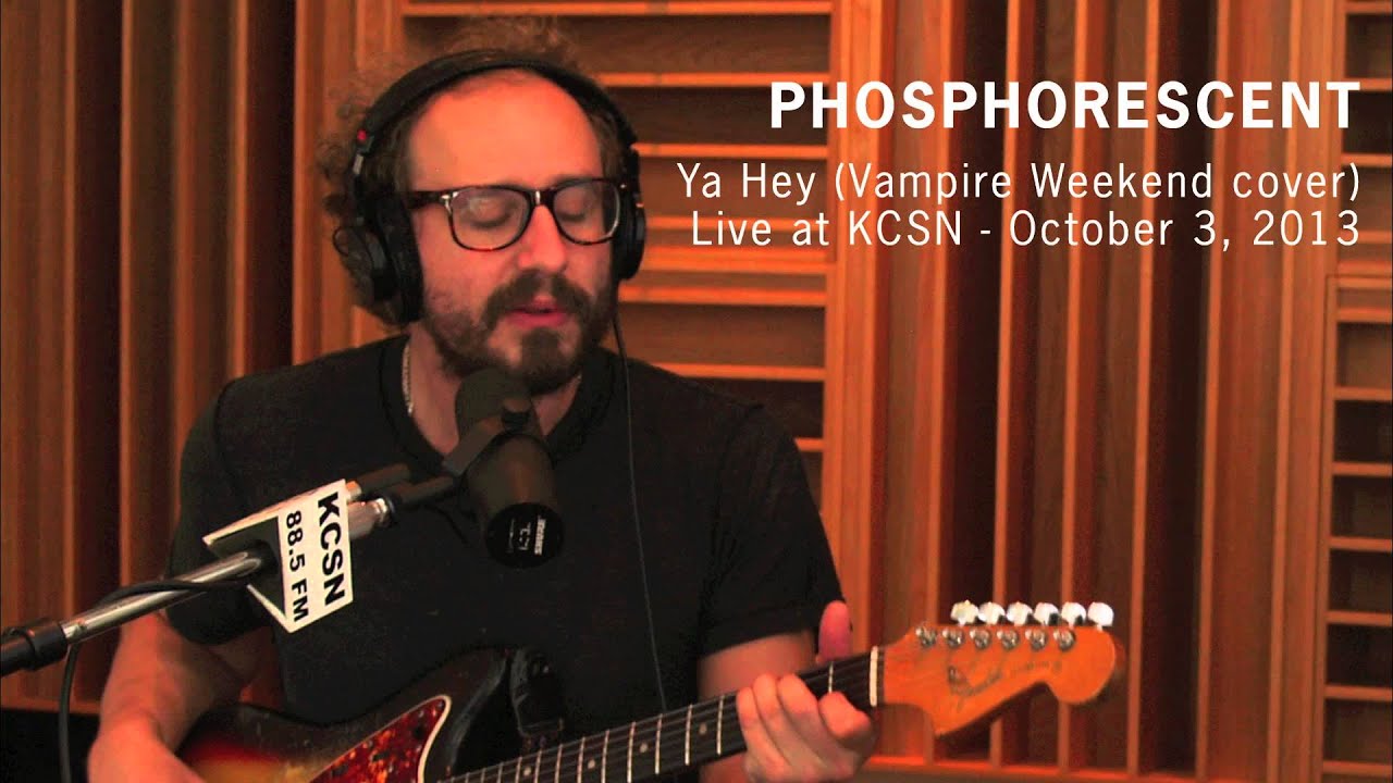 Vampire Weekend "Ya Hey" (Covered by Phosphorescent ) - Live at KCSN -- October 3, 2013
