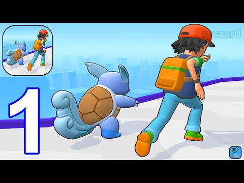 Pocket Monsters Rush - Gameplay Walkthrough Part 1 Tutorial Levels 1-9 (iOS,Android)