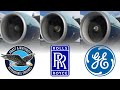 [Prepar3D / PMDG 777-200ER] Takeoff Spool-up Engine Sound Comparison between PW, RR and GE