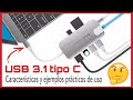 USB C 3.1 || CARACTERÍSTICAS Y EJEMPLOS REALES DE USO