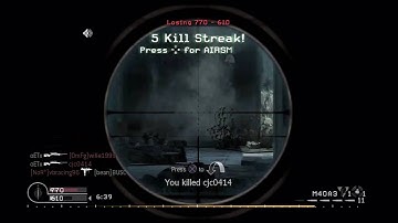 The Best COD4 Reg Scope Clip Ever ! By oETx