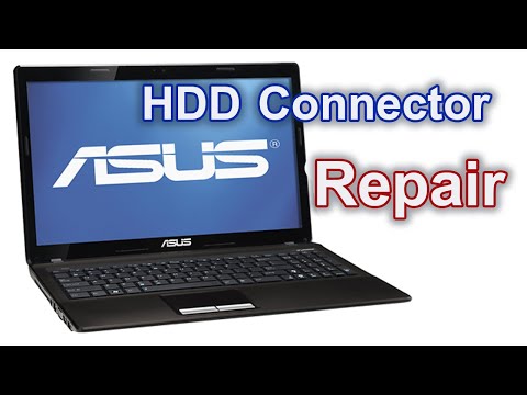 How To Repair Asus K53E Hard Disk Drive Connector Step By Step Guide by ZeeEverything