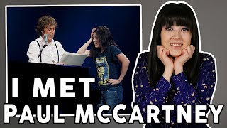 I MET PAUL MCCARTNEY (and it changed my life !) | Christelle Bilodeau Portrait Artist