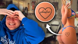 Fake Tattoo Prank On My Boyfriend