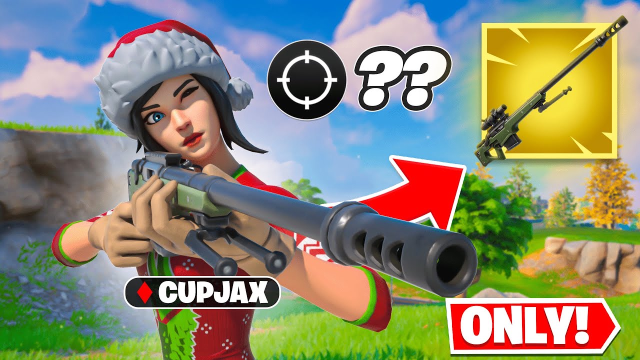 I Won With ONLY the New Sniper!!