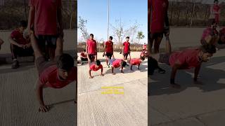 Morning Workout 🏋️ 🚨💪 #policeacademy #mahapolice