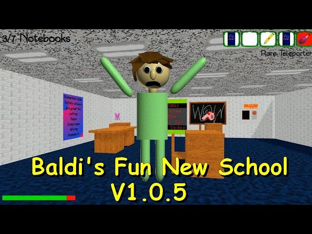 Baldi's Basics Classic Remastered Recreation update V0.4.4b - Baldi's Basics  Mod 