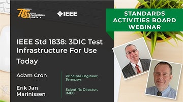 IEEE Std 1838: 3DIC Test Infrastructure For Use Today