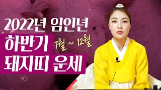 2022 임인년 하반기 ‘돼지띠 운세’ / 신점으로 보는 돼지띠의 길흉화복 [28세, 40세, 52세, 64…