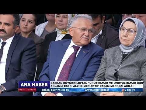 BAŞKAN BÜYÜKKILIÇ’TAN “UNUTMAMAK VE UNUTULMAMAK İÇİN” ANLAMLI ESER ALZHEİMER AKTİF YAŞAM MERKEZİ