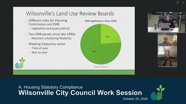 City Council Work Session and Regular Meeting, October 20, 2025