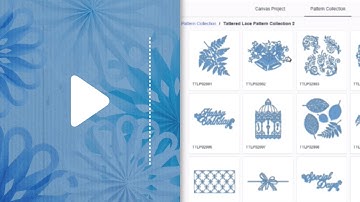 CanvasWorkspace for PC and Mac - How to Activate a Pattern Collection
