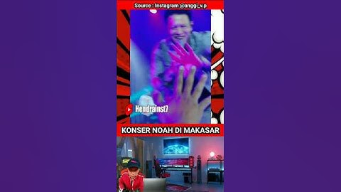 1,0🔥KONSER ARIEL NOAH DI MAKASAR #arielnoah