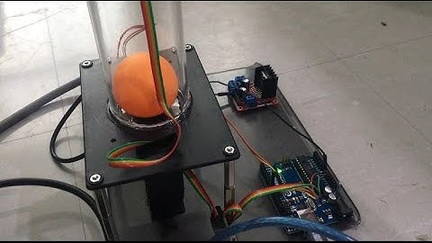 Levitation Ball Arduino With PID Controller