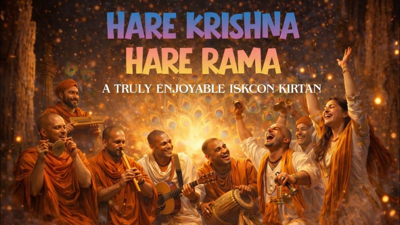 Hare Krishna Hare Rama | A Truly Enjoyable Iskcon Kirtan