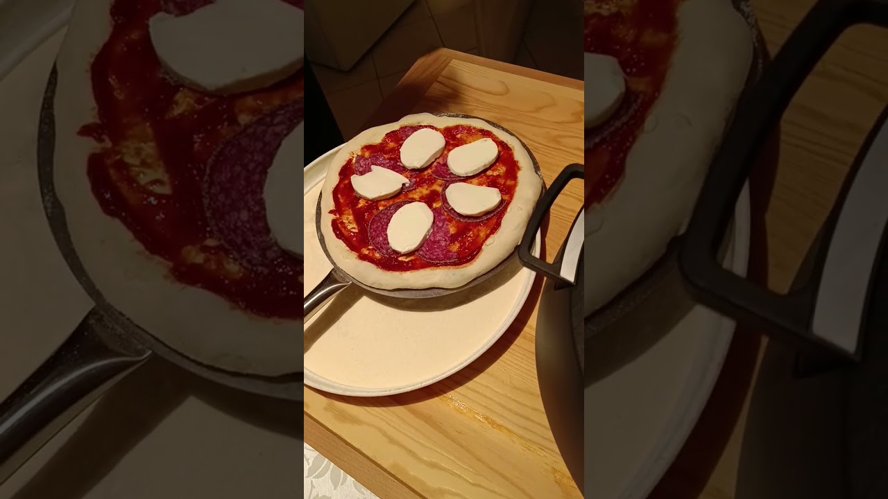 Pizza sütése!