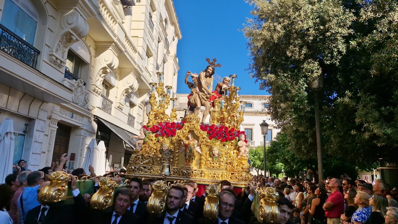 Columna (Priego) en Plaza Tendillas Vía Crucis Magno Córdoba 2025