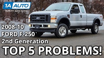Top 5 Problems Ford F-250 6.4 Diesel Truck 2008-2010 2nd Generation