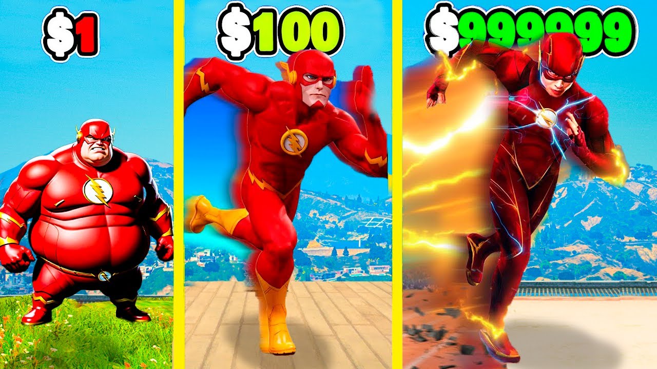 ФЛЭШ ОТБАСЫ МЫҚТЫҒА АЙНАЛДЫ (GTA V)