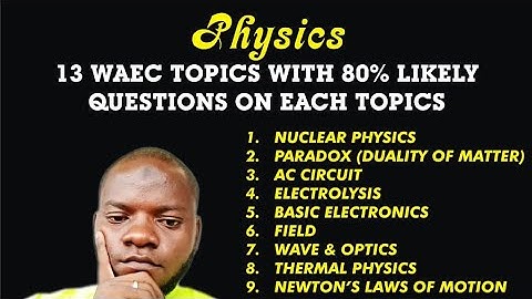 WAEC 2020 physics theory (2of2) radioactivity, isotopes, carbon dating