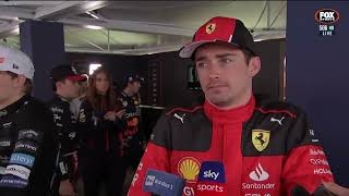Charles Leclerc Post-Race Interview | 2023 Spanish Grand Prix
