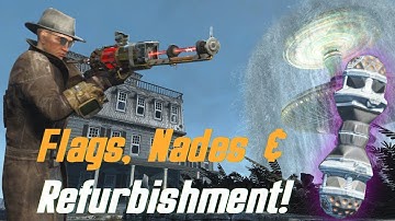 Flags, Nades & Refurbishment! | Fallout 4 Mod Review Xbox One
