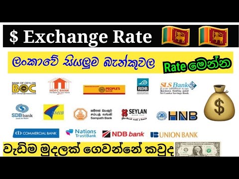 Money Exchange Rate In Sri Lanka 2022 | Money Exchange Rate Today | Foreign Currency Exchange 2022