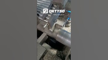 Dây chuyền vắt đầu ống tự động #xuhuong #maycokhi #tudonghoa #cnc #congnghe #vat #daychuyensanxuat