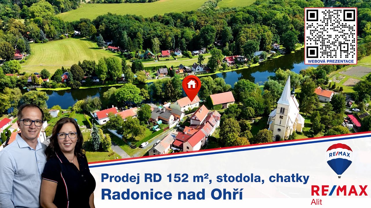 Prodej domu 5+kk, 152 m² v Radonicích nad Ohří, RE/MAX Alit, Iveta Bydžovská