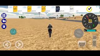 police motorbike road rider red cars screenshot 3