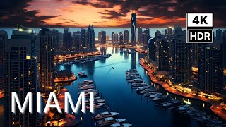 Miami in  4K, Florida United States America Ultra HD HDR 60FPS | Dolby Vision Experience | USA