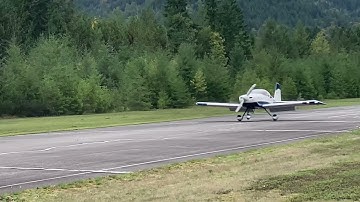 Landing the RV-7A airplane.