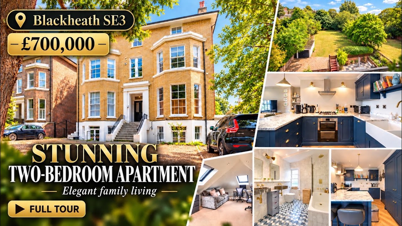 Inside a £700K Split-Level Apartment in Blackheath | St Johns Park SE3