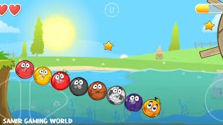 Red Ball 4 All Balls jump in water screenshot 4