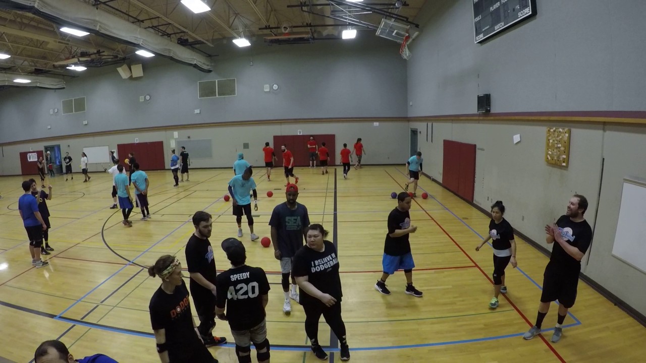 Elite Dodgeball Seattle Dunno vs Tune Squad Lower Bracket Part 1
