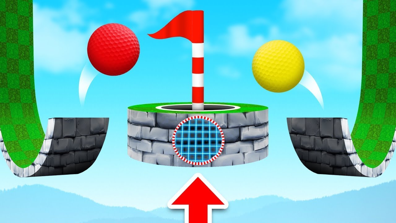 4 YOUTUBER vs TROLL HOLE IN ONE in Golf it