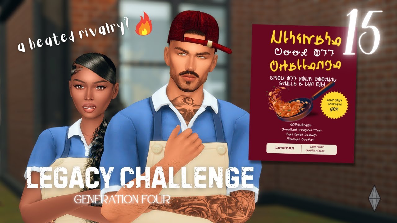 we competed in the Ultimate Cook Off Challenge 🥘🔥 the sims 4: legacy challenge - gen. 4 | ep. 15