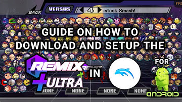 Tutorial On How To Download And Setup The PMEX Remix + Ultra in Dolphin Emulator For Android Device