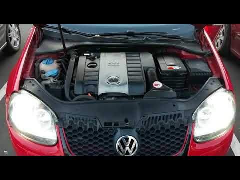 GOLF V GTI FILTRO K\u0026N - YouTube