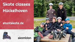 Stunt Inline Skate Course Skatepark Hückelhoven | stuntskate.de | Learn Aggressive Skating Now