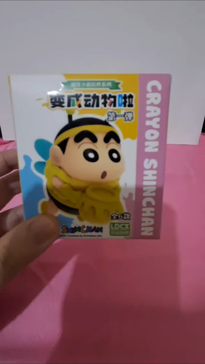 Unboxing Crayon Shinchan Miniso #toys #shinchan #crayonshinchan #cute