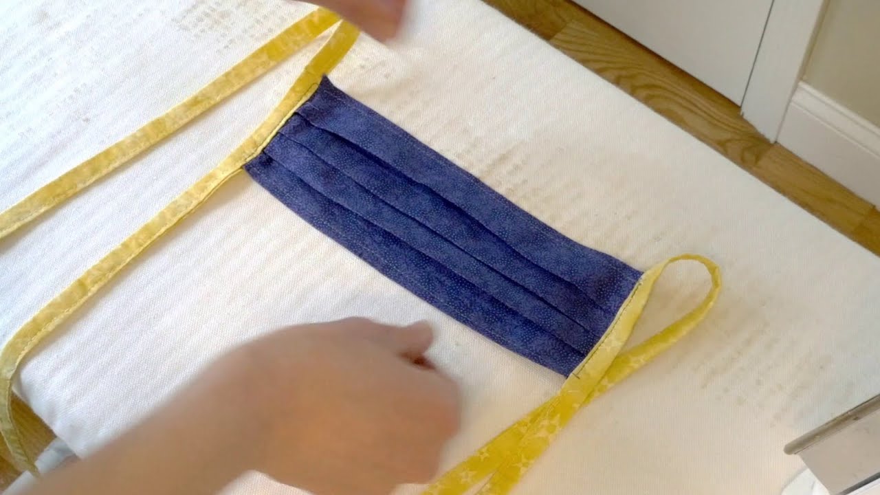 Single Layer Pleated Mask Tutorial YouTube