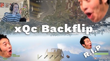 See what happens when xQc tries to do a copter backflip on the new otv rust server
