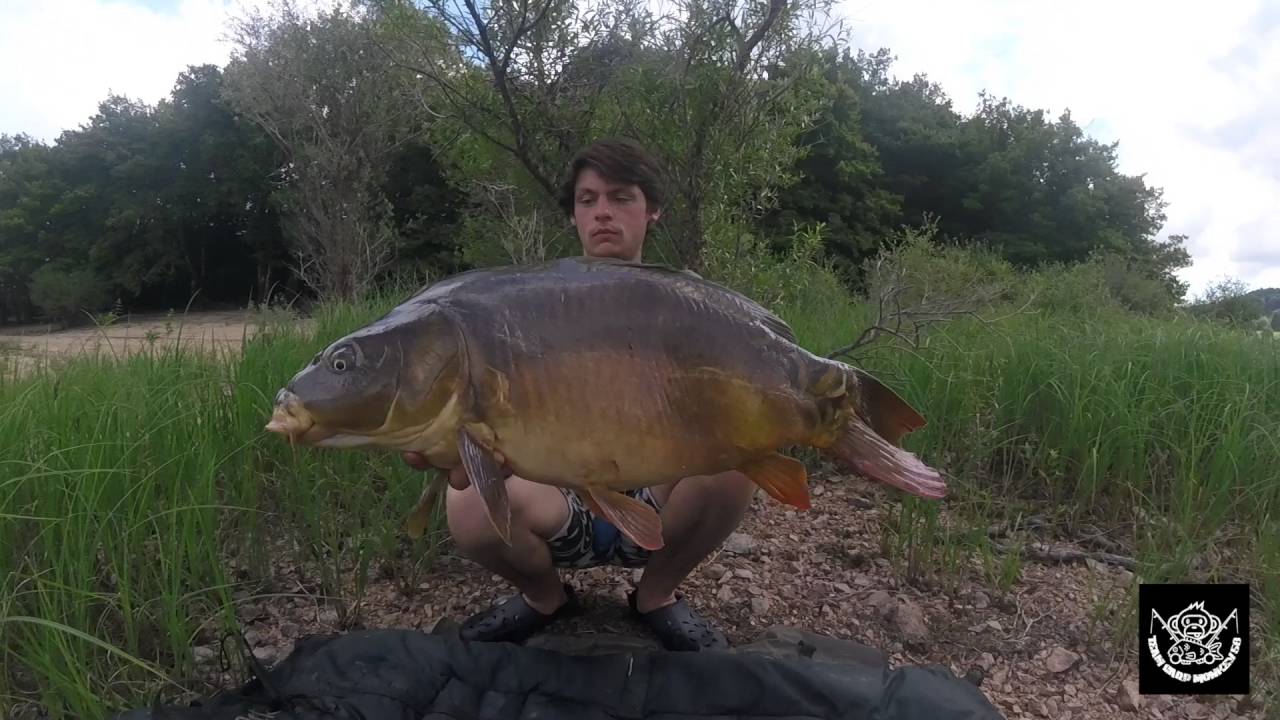 Pêche à la carpe 24 heures en lac de barrage