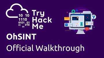 TryHackMe OhSINT Official Walkthrough