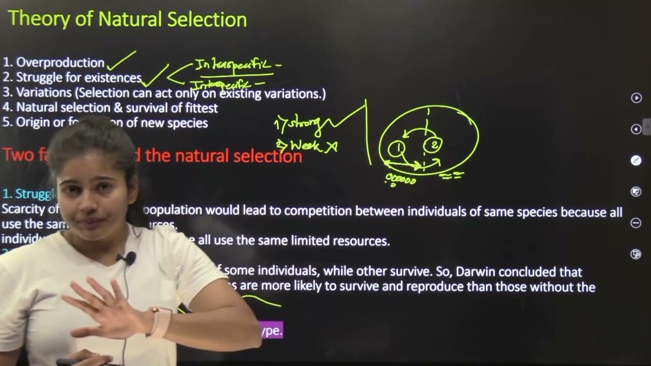 Evolution - Natural Selection -IMP Topic For MH-SET-Life Sciences