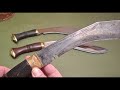 Kukuri Full Tang vs Rat Tail