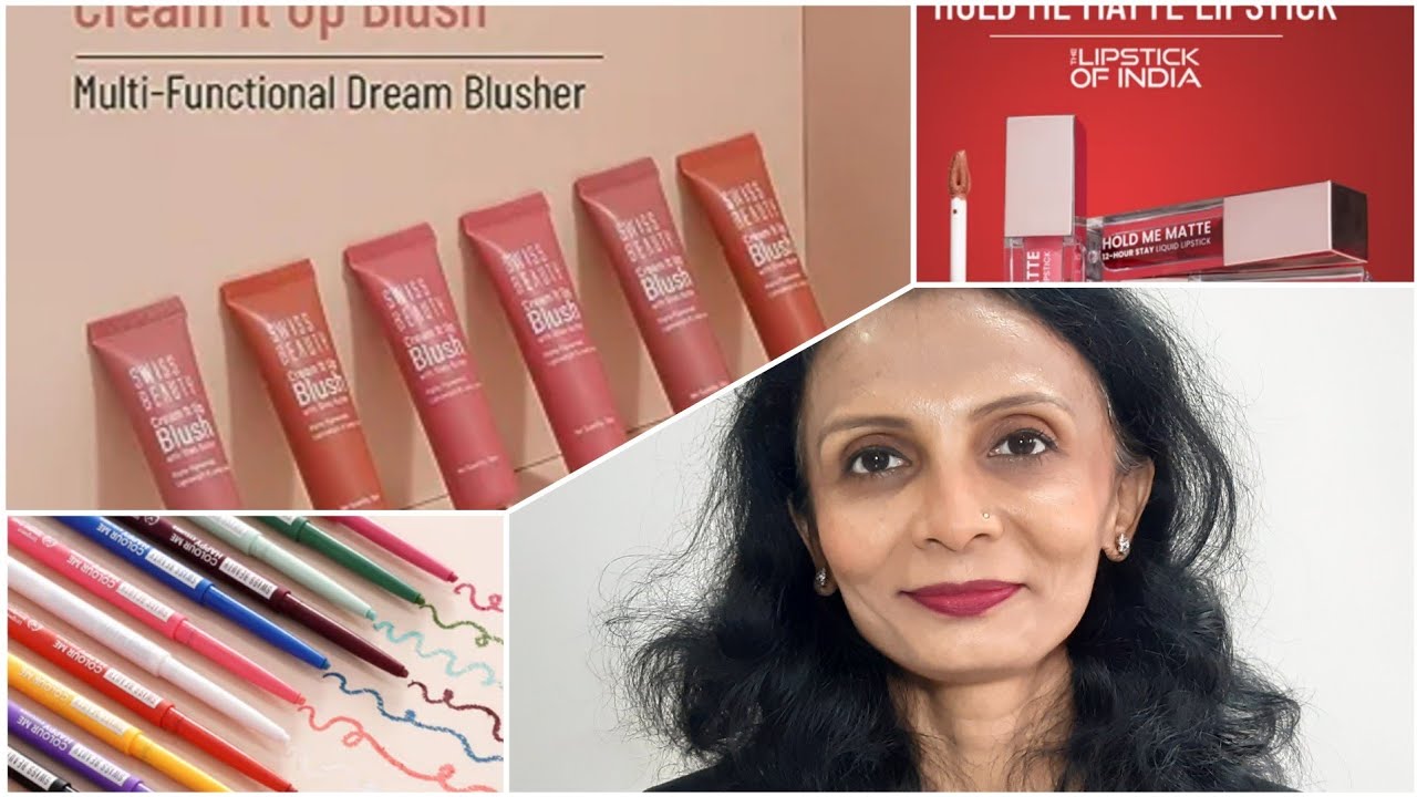 LET'S TRY ALL NEW LAUNCHES FROM SWISS BEAUTY CREAM BLUSH COLOUR ME